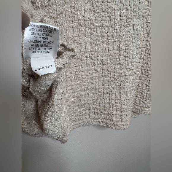 Croft & Barrow Beige Textured Knit Top - Picture 8 of 10
